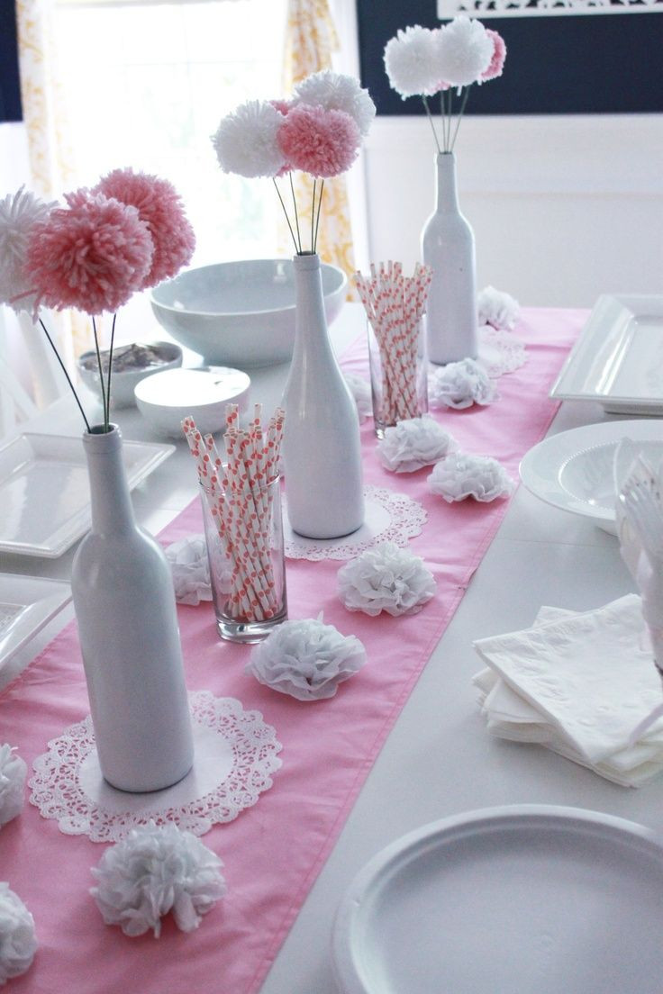 DIY Baby Shower Centerpieces For Girl
 DIY Baby Shower Ideas for Girls