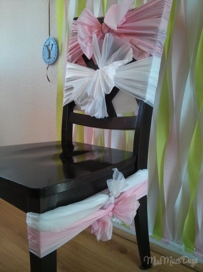 DIY Baby Shower Chair
 Baby Shower on a Bud