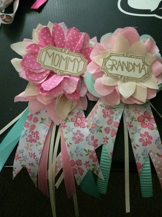 DIY Baby Shower Corsage
 17 DIY Baby Shower Ideas for a Girl