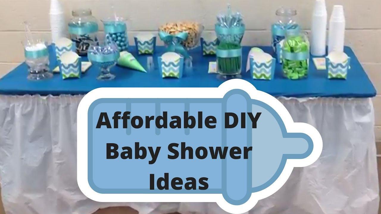 DIY Baby Shower Decorations For A Boy
 Affordable baby shower favor ideas DIY for baby boy