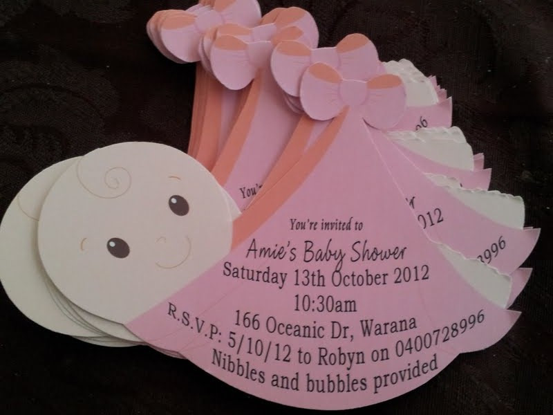 DIY Baby Shower Invitations Girl
 How To Create Unique Baby Shower Invitations