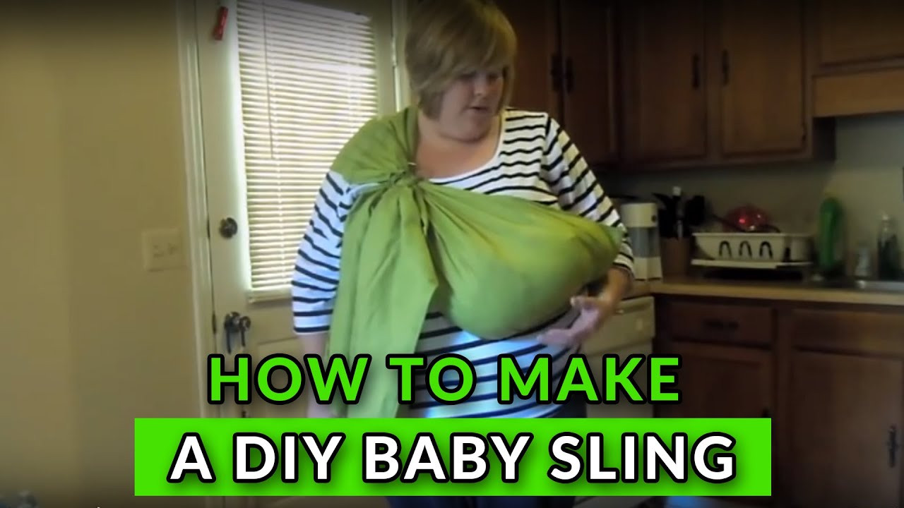 DIY Baby Sling Wrap
 How to Make a DIY Baby Sling