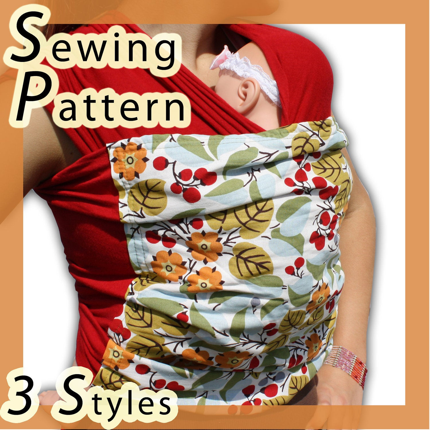 Diy Baby Slings
 Baby Wrap Sling Sewing Pattern