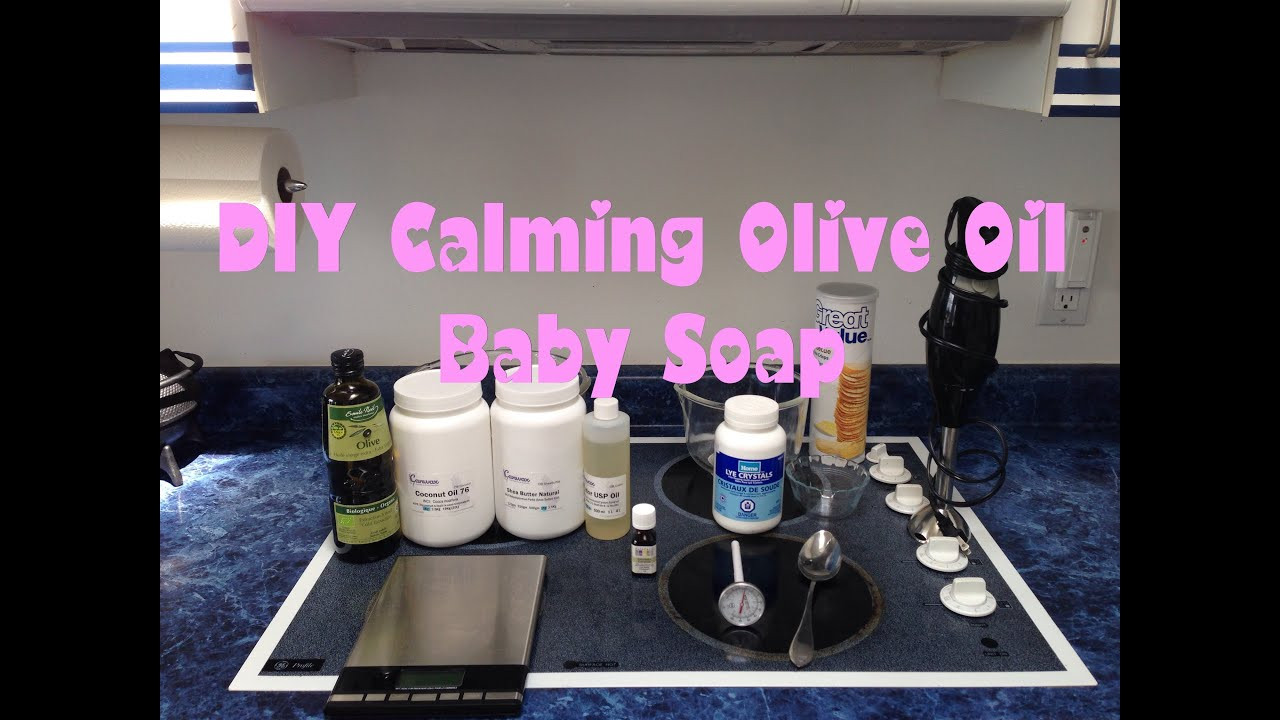 DIY Baby Soap
 DIY Calming Olive Oil Baby Soap All Natural Chemical