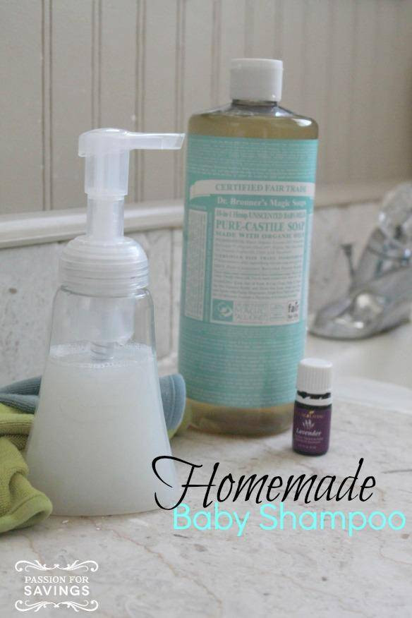DIY Baby Soap
 Homemade Baby Shampoo