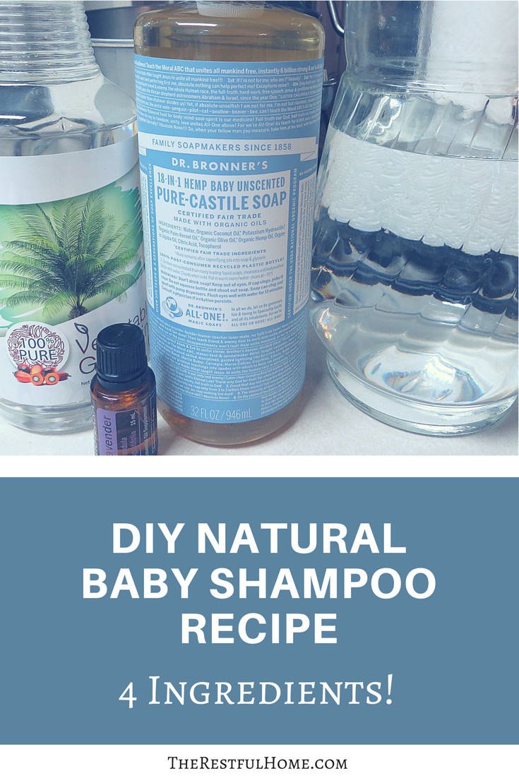 DIY Baby Soap
 DIY Natural Baby Shampoo The Restful Home
