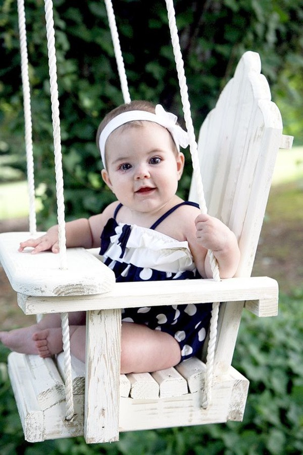 DIY Baby Swing
 40 DIY Tree Swing Ideas For More Family Time