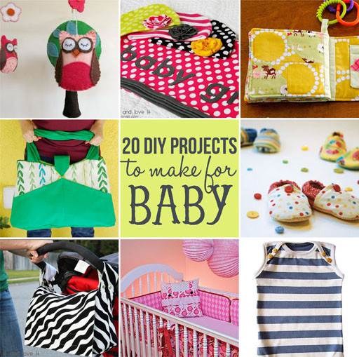 DIY Baby Things
 DIY Baby Gifts and Gear