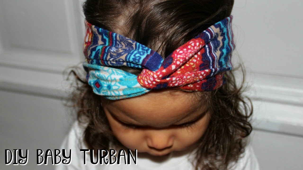 DIY Baby Turban Headband
 EASY DIY