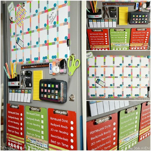 DIY Back To School Organization
 10 Stress Saving Organization Tips for Back to School