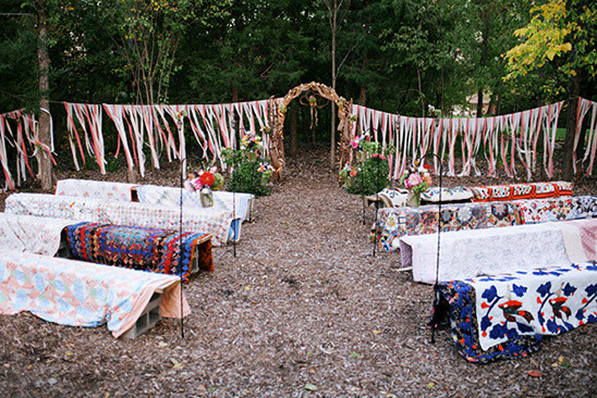 DIY Backyard Wedding Ideas
 Colorful DIY Backyard Wedding