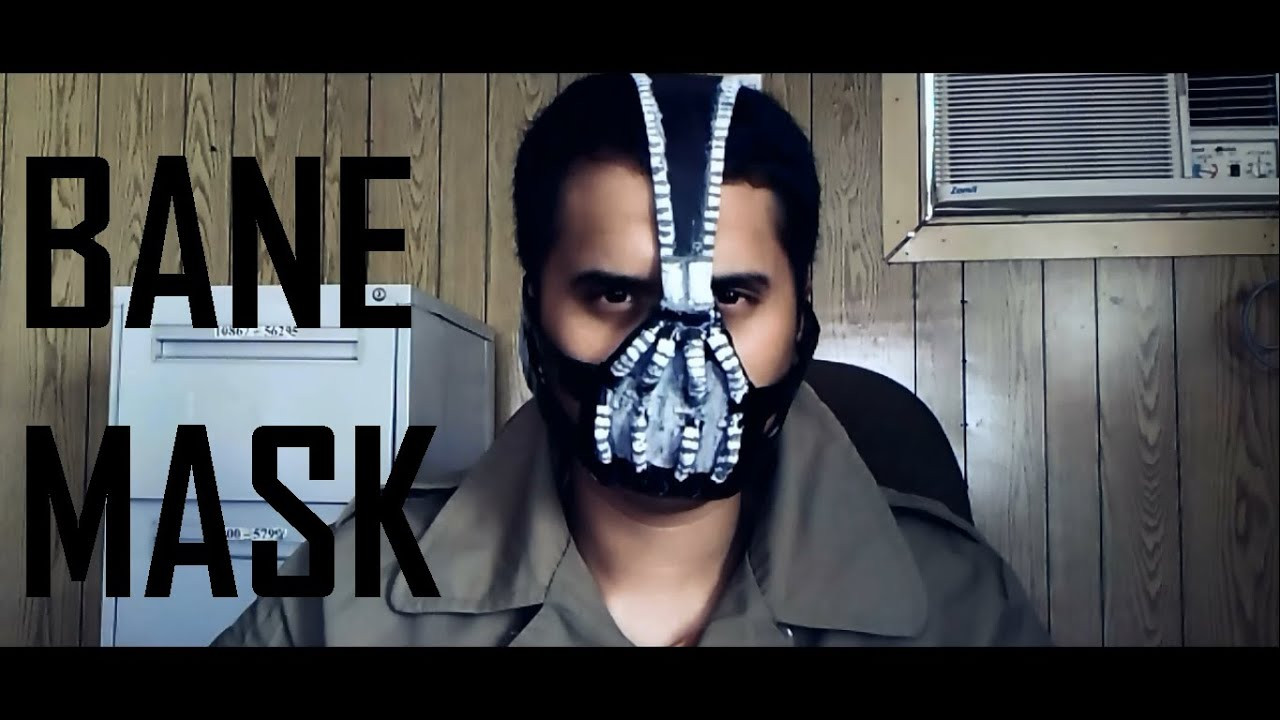 DIY Bane Mask
 How to make your own Bane Mask Tutorial DIY