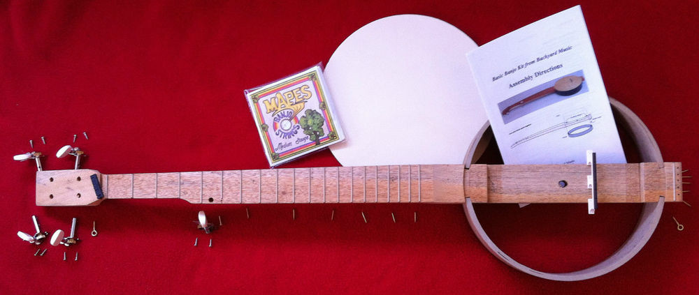 DIY Banjo Kit
 Basic Banjo Kit from Backyard Music 32" length