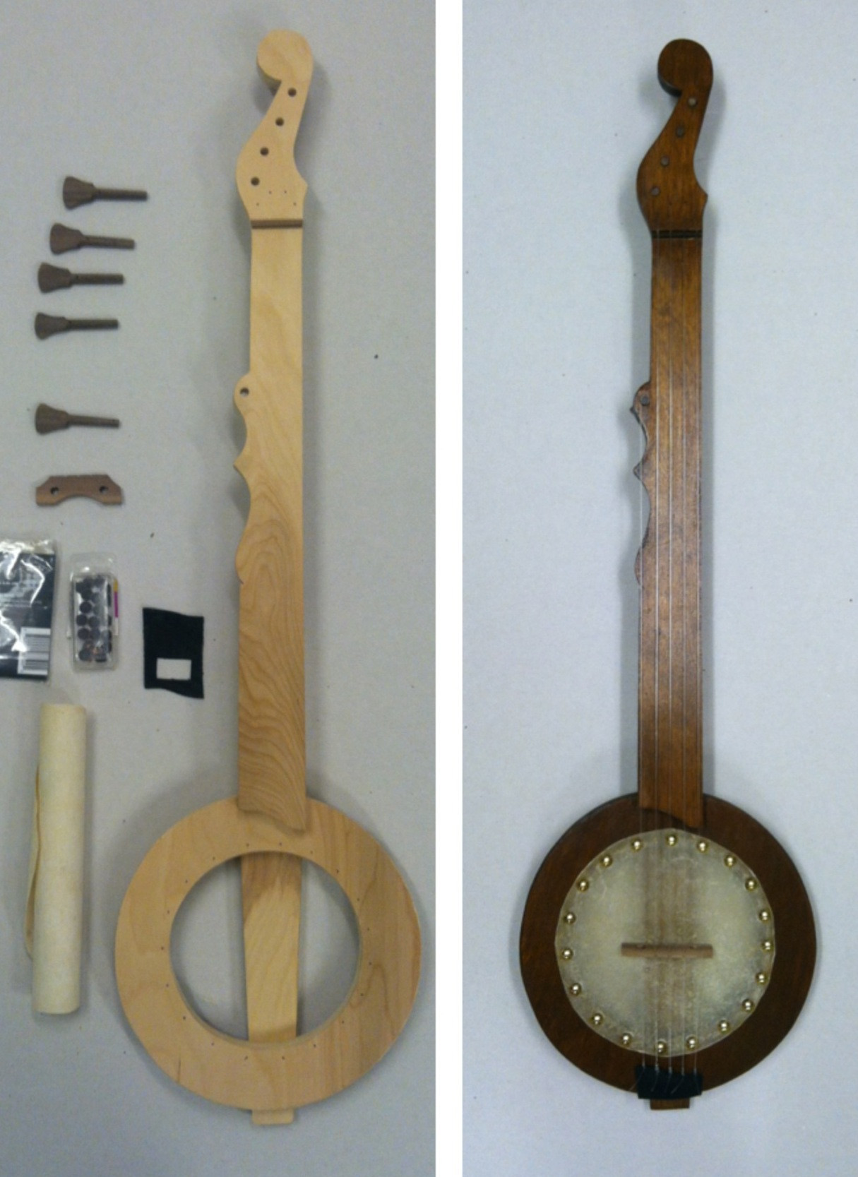 DIY Banjo Kit
 Homemade Fretless Banjo Plans Homemade Ftempo