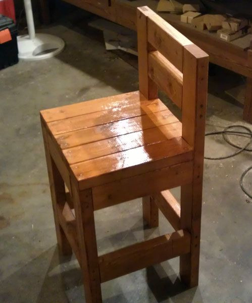 DIY Bar Stools Plans
 How To Build A Stool Out 2x4 WoodWorking Projects & Plans