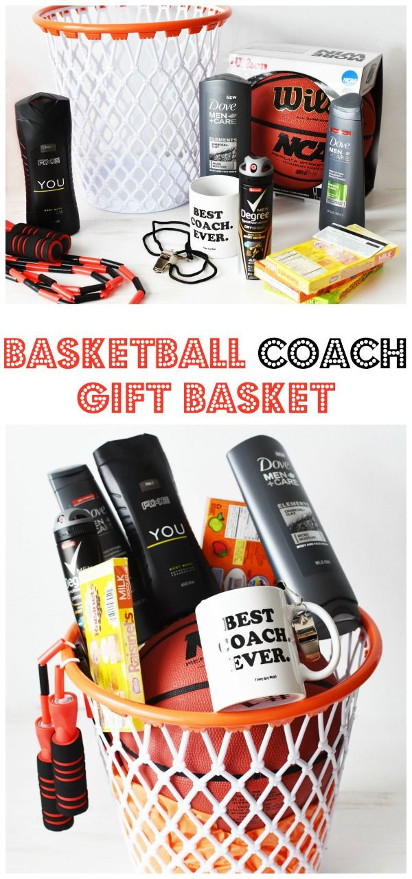 DIY Basketball Gifts
 The BEST DIY Basketball Coach Themed Gift Basket They will