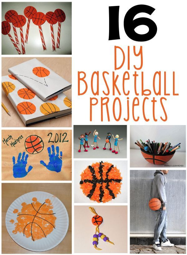 DIY Basketball Gifts
 Pin by Sherri Osborn Family Crafts on Sports Crafts
