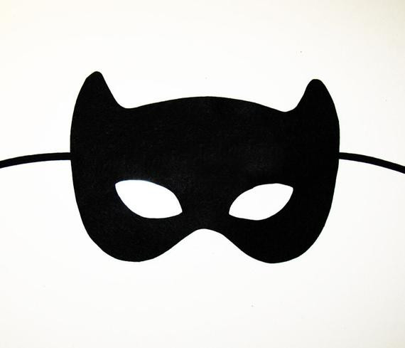 DIY Batgirl Mask
 RESERVED 1 felt Mask Batgirl by FeltFamily on Etsy