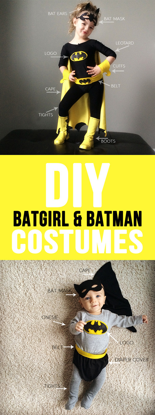 DIY Batgirl Mask
 diy batman and batgirl costume