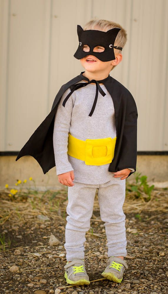 DIY Batman Costume Toddler
 Classic Batman Cape Costume Tutorial DIY