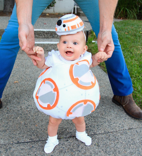 DIY Bb8 Costume
 Making A Baby 8 BB 8 Costume JENNIFER LANDA