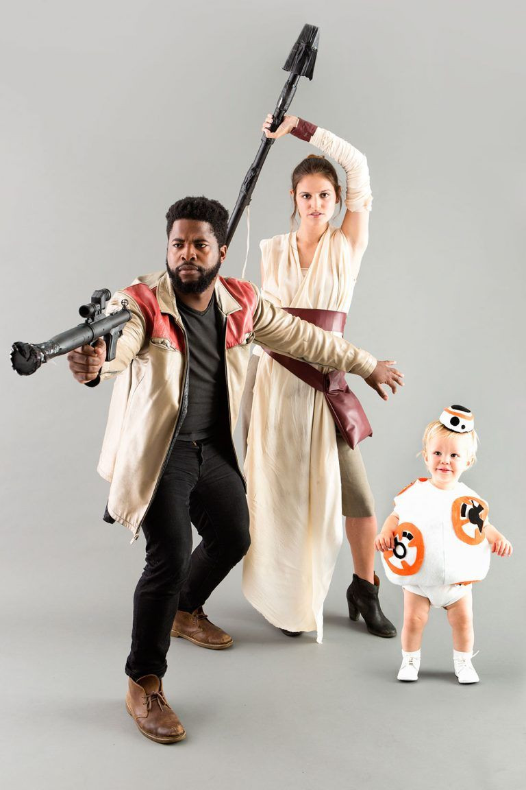 DIY Bb8 Costume
 Dress Up Your Little Love Bug in this BB8 Costume for