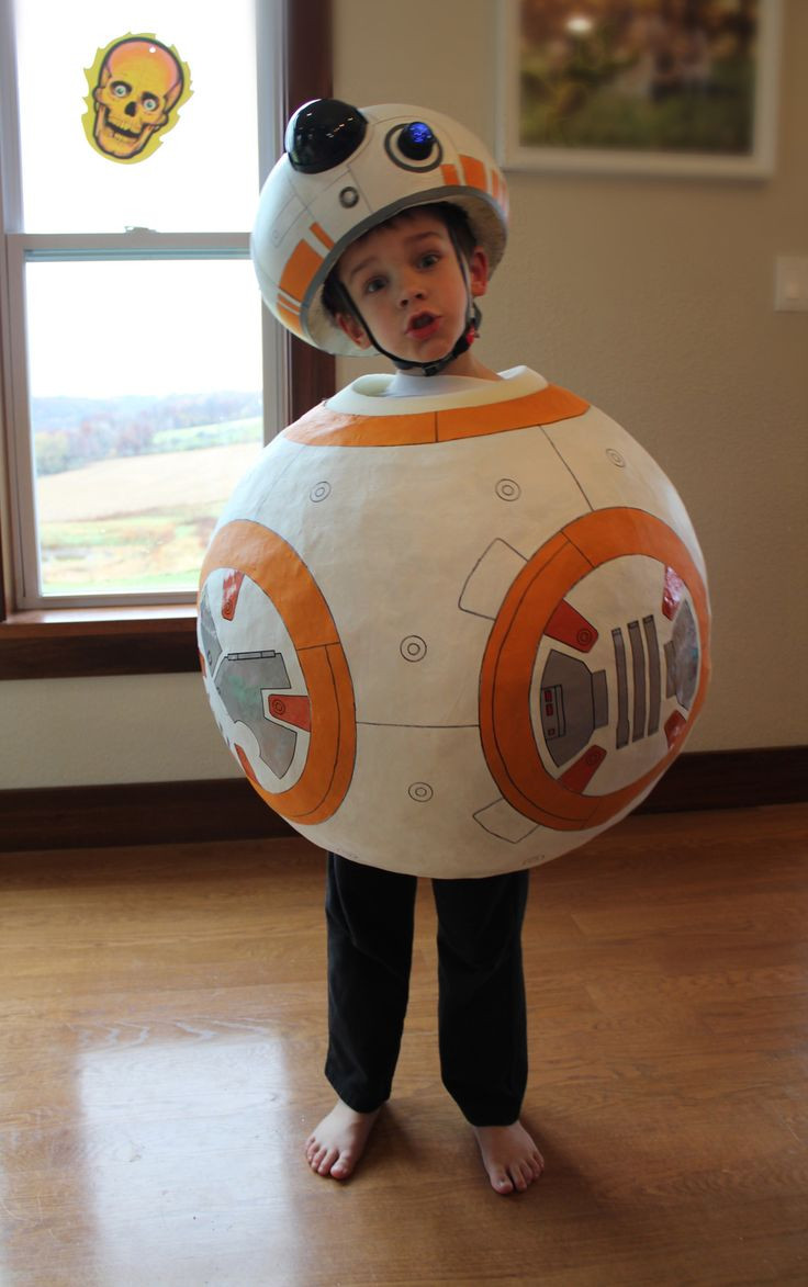 DIY Bb8 Costume
 My son wanted to be BB 8 for Halloween Problem You can’t