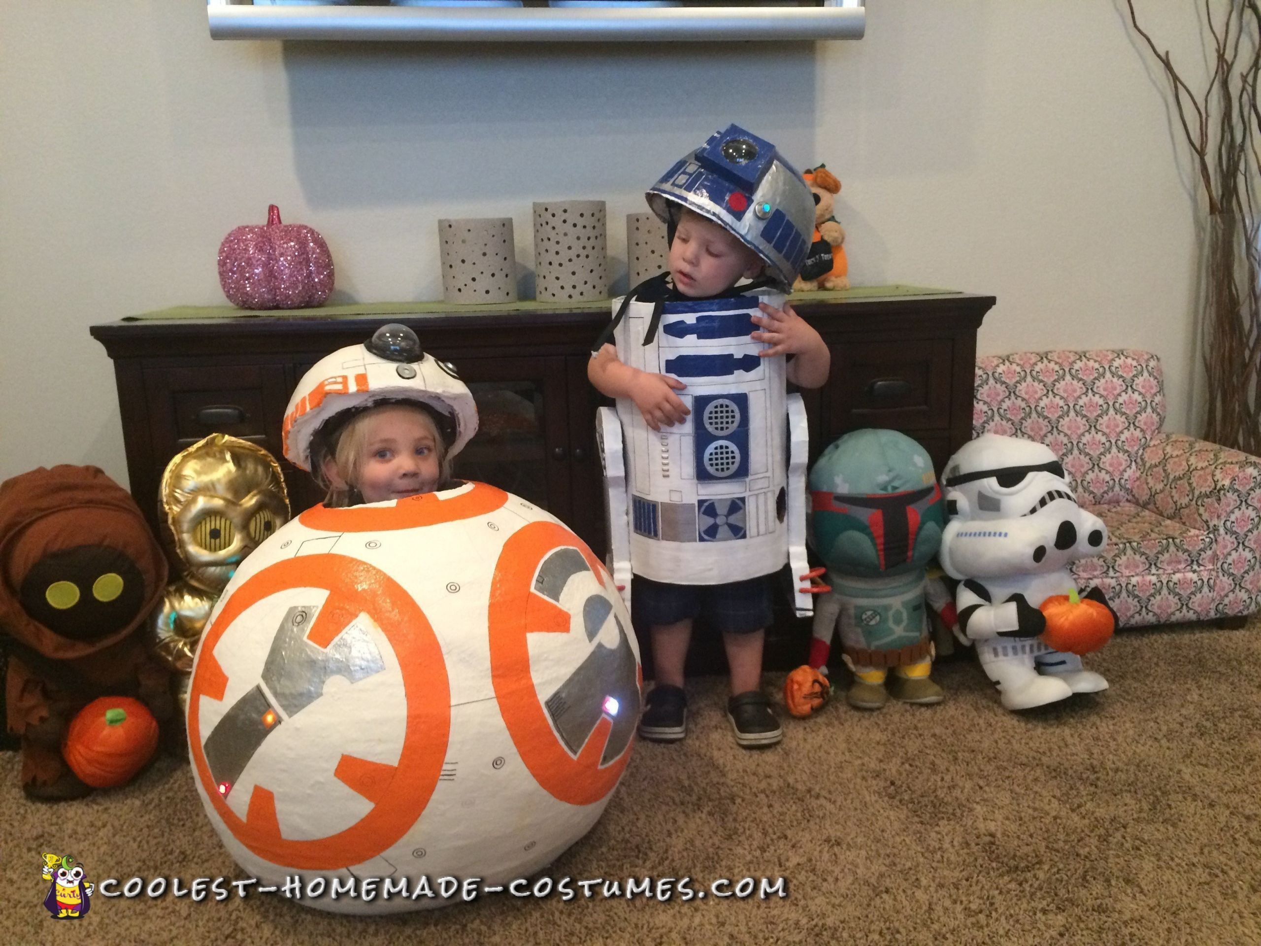 DIY Bb8 Costume
 R2D2 and BB8 Costume Ideas Coolest DIY Droids