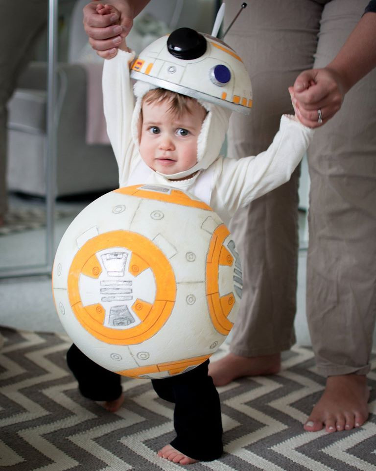 DIY Bb8 Costume
 Baby BB8