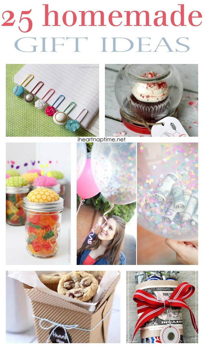 DIY Bday Gift Ideas
 Diy Crafts Ideas 25 fabulous homemade t ideas easy