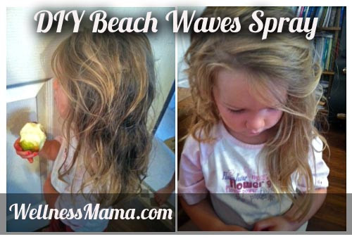 DIY Beach Hair
 DIY Beach Waves Sea Salt Texturizing Hair Spray