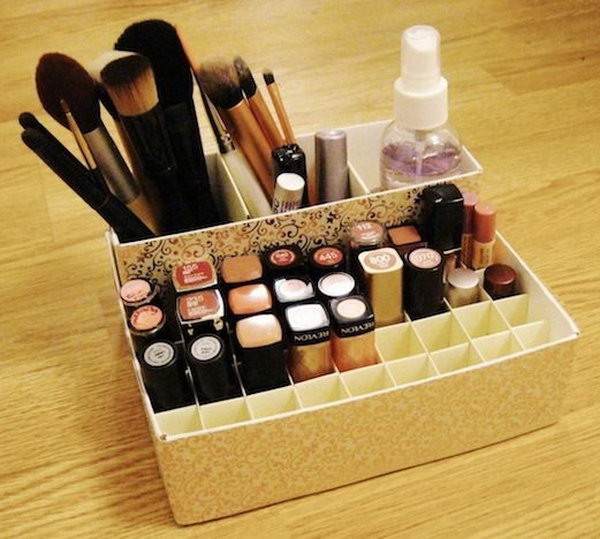 DIY Beauty Organizers
 25 DIY Makeup Storage Ideas and Tutorials Hative