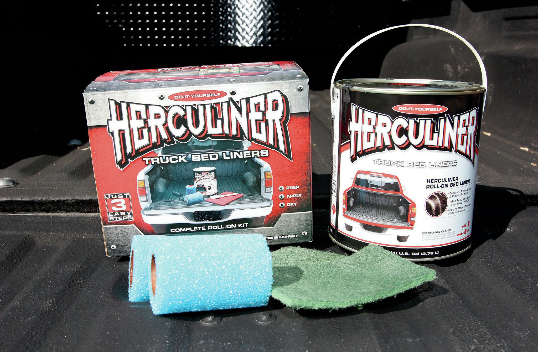 DIY Bed Liner Kits
 Herculiner DIY Roll on Bedliner Kit How to
