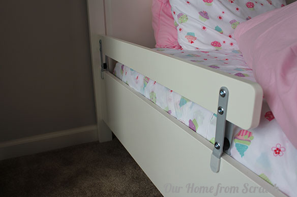 DIY Bed Rails For Toddler
 5 DIY Childproofing Tips by Our Home from Scratch