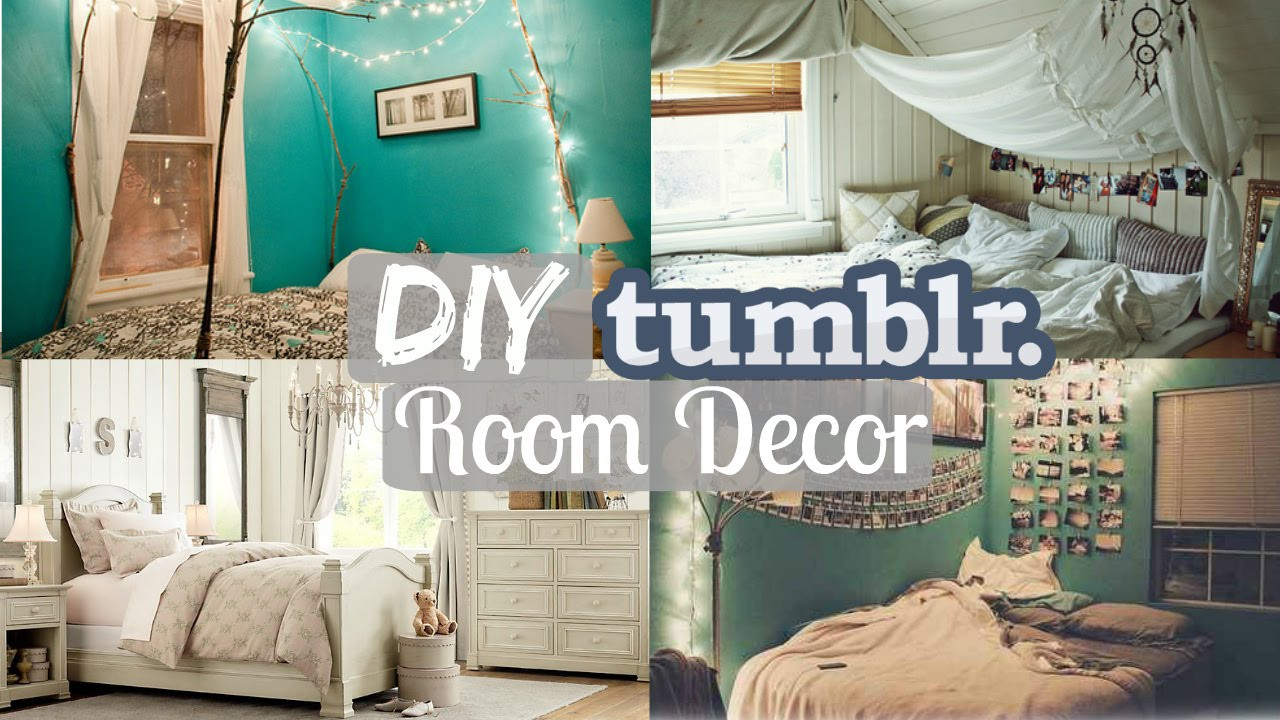 DIY Bedroom Decor Ideas Tumblr
 DIY Tumblr Room Decor Cheap & Easy