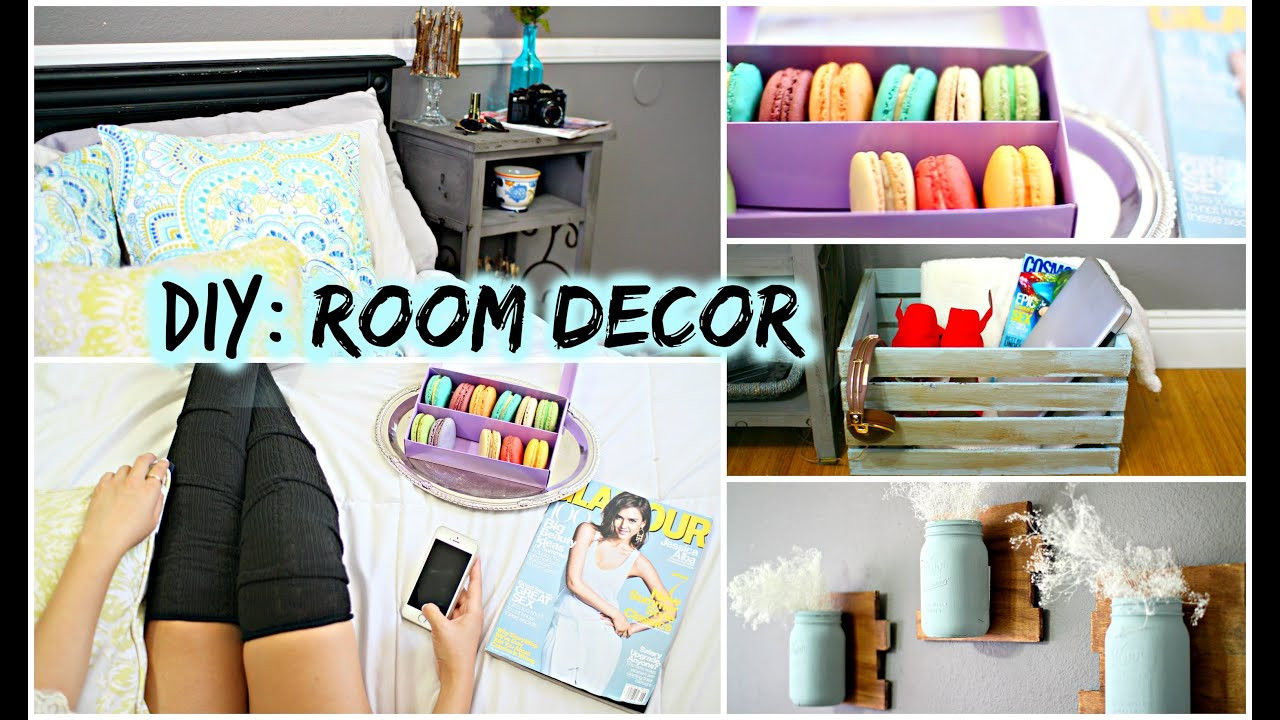DIY Bedroom Decorations Pinterest
 DIY Room Decor for Cheap Tumblr Pinterest Inspired