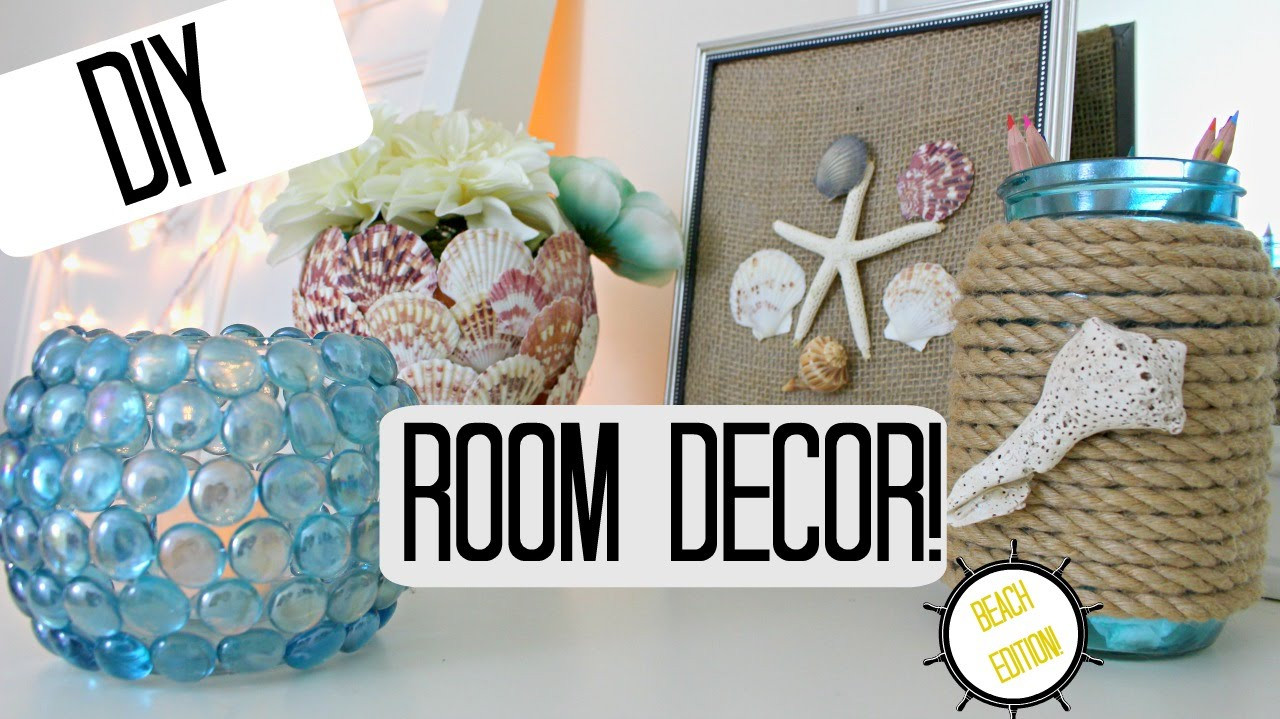 DIY Bedroom Decorations Pinterest
 DIY ROOM DECOR IDEAS BEACH THEME Pinterest Inspired
