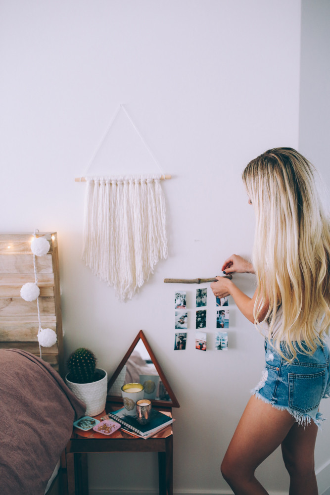 DIY Bedroom Decorations Pinterest
 A Day for DIY Room Makeover – Aspyn Ovard