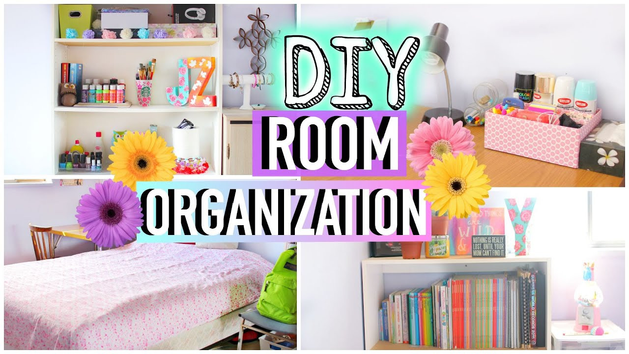 Diy Bedroom Organization Ideas
 How to Clean Your Room DIY Room Organization and Storage