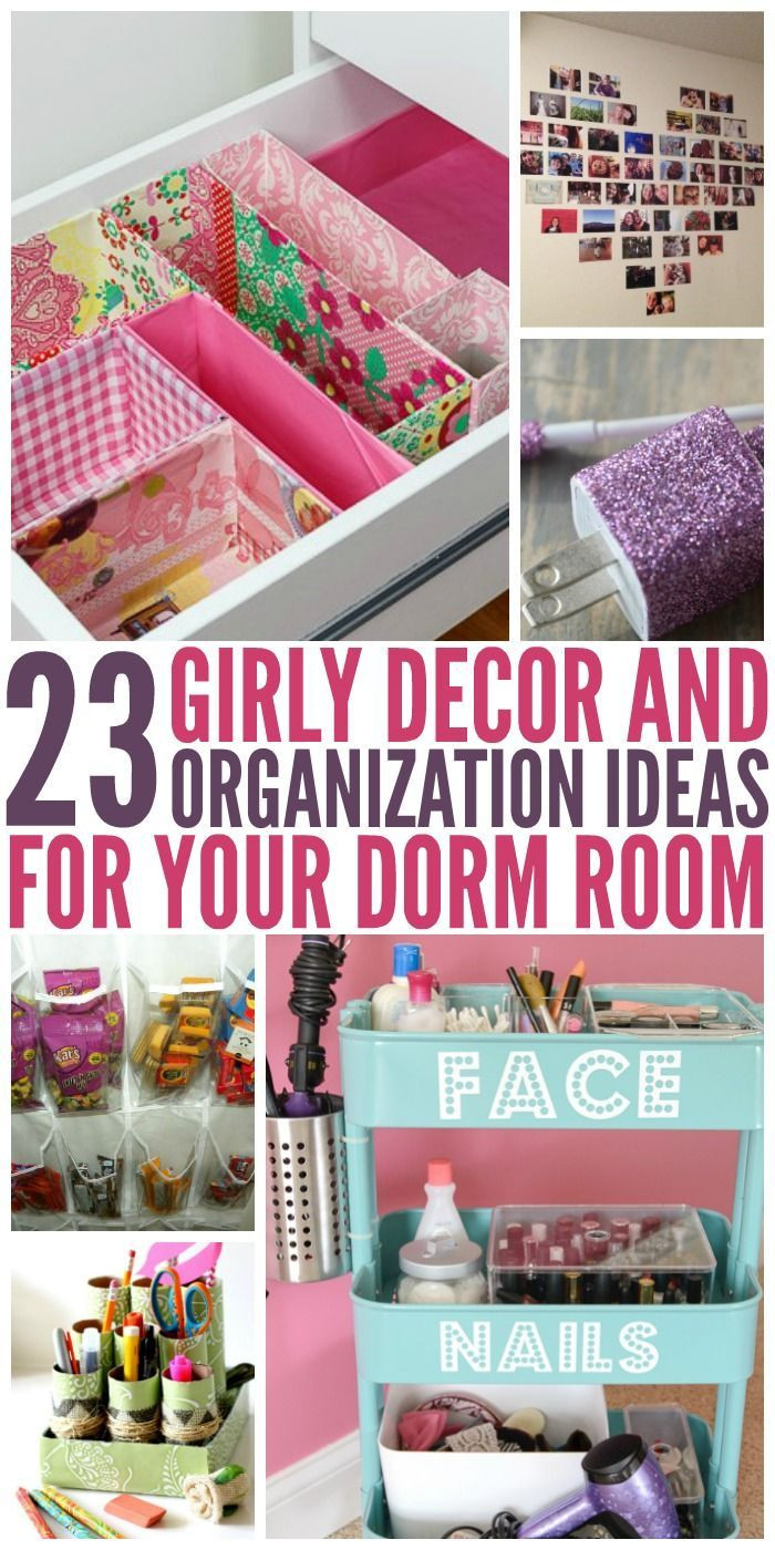 Diy Bedroom Organization Ideas
 23 Dorm Room Decor and Organization Ideas