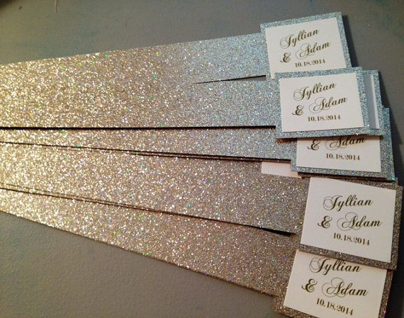 DIY Belly Bands For Wedding Invitations
 Hey I found this really awesome Etsy listing at s