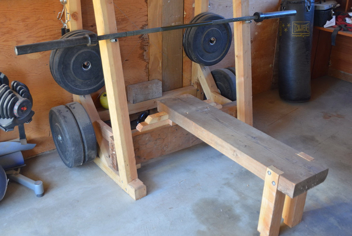 DIY Bench Press Rack
 Diy Flat Weight Bench