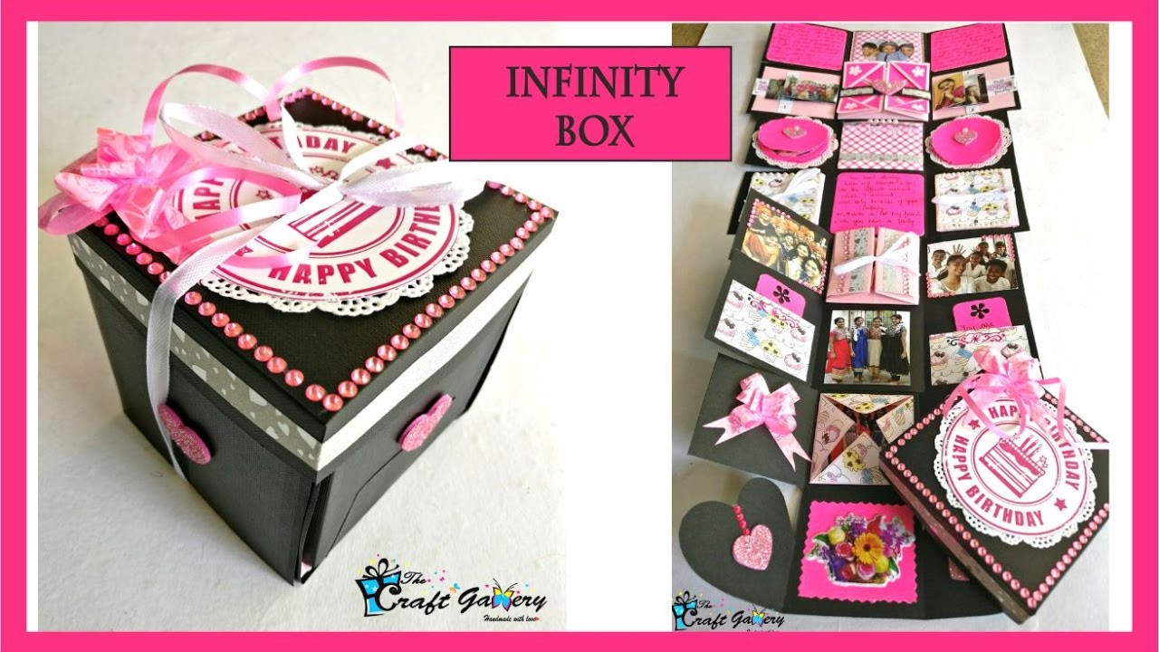 DIY Bestfriend Birthday Gifts
 BIRTHDAY GIFT for a Best Friend INFINITY box