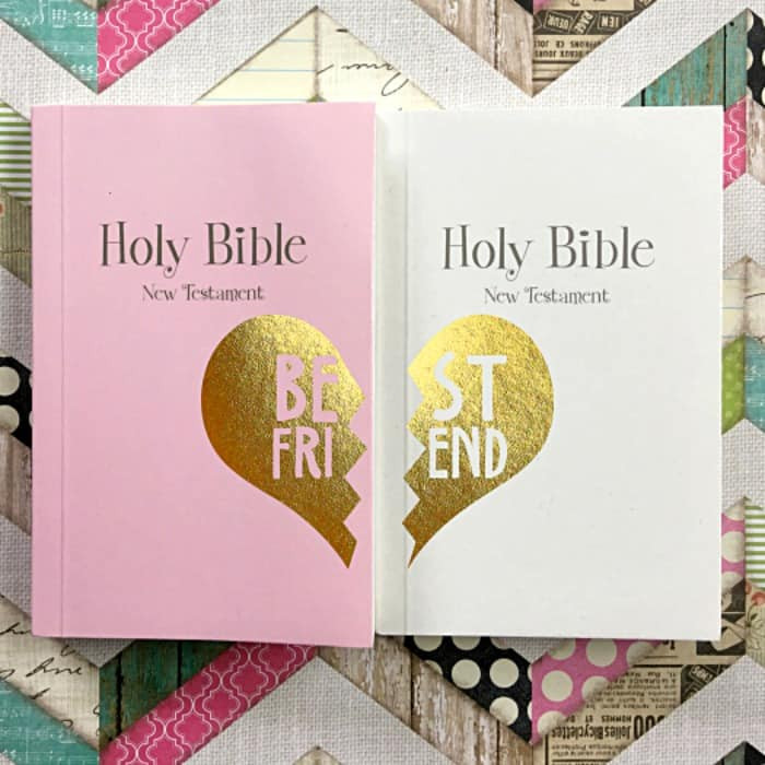 DIY Bff Gifts
 A DIY FRIENDSHIP GIFT A BFF BIBLE with verses