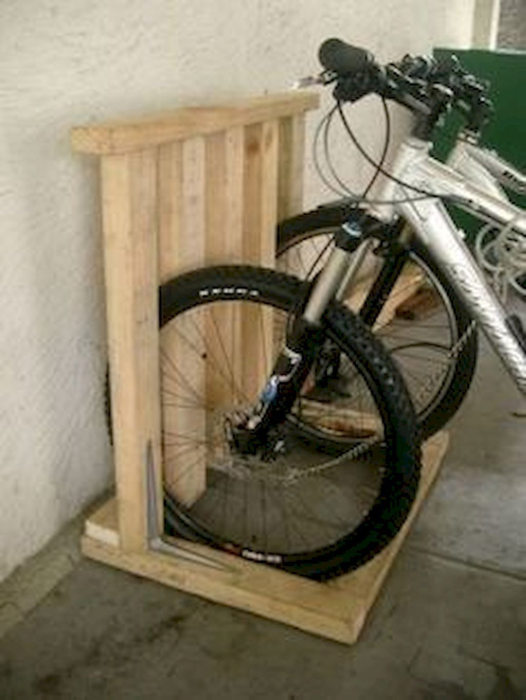 DIY Bicycle Rack Garage
 50 Brilliant Garage Storage Organization Ideas