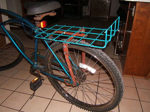 DIY Bike Cargo Rack
 Make a Scrappy Bike Rack