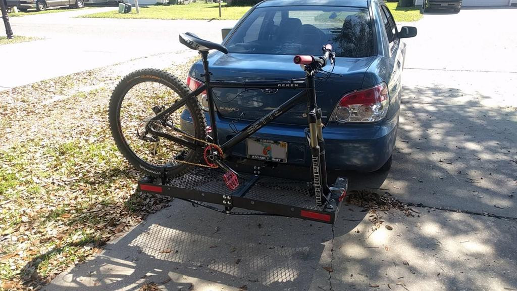 DIY Bike Cargo Rack
 Cheap Hack for a DIY Hitch Rack Mtbr