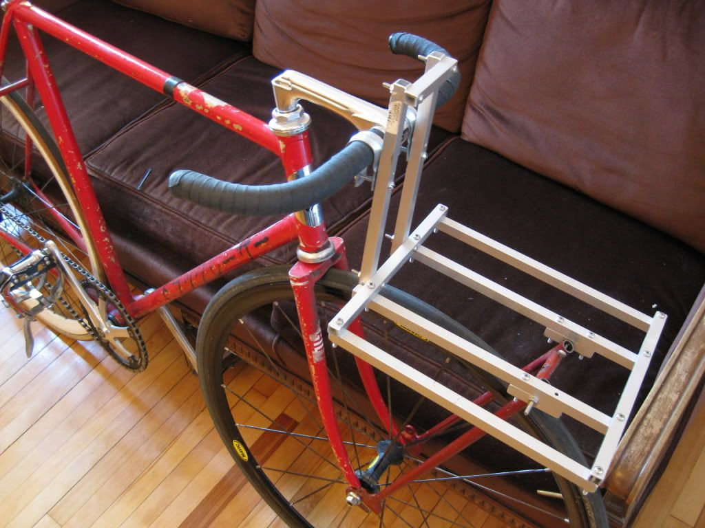DIY Bike Cargo Rack
 Heavy duty cargo racks now with helpful diy update