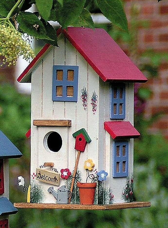 DIY Bird House Plans
 Cute DIY Ideas for Birdhouses