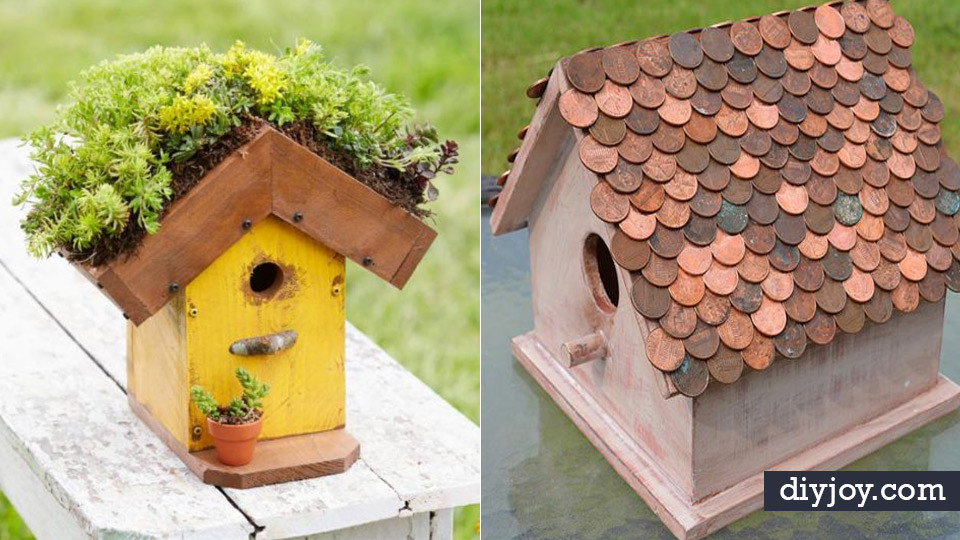 DIY Birdhouses For Kids
 34 DIY Bird Houses